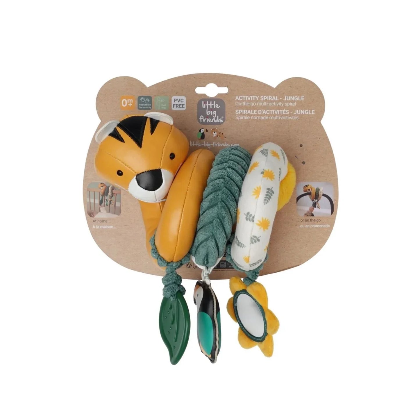 Little Big Friends Activity Spiral - Jungle