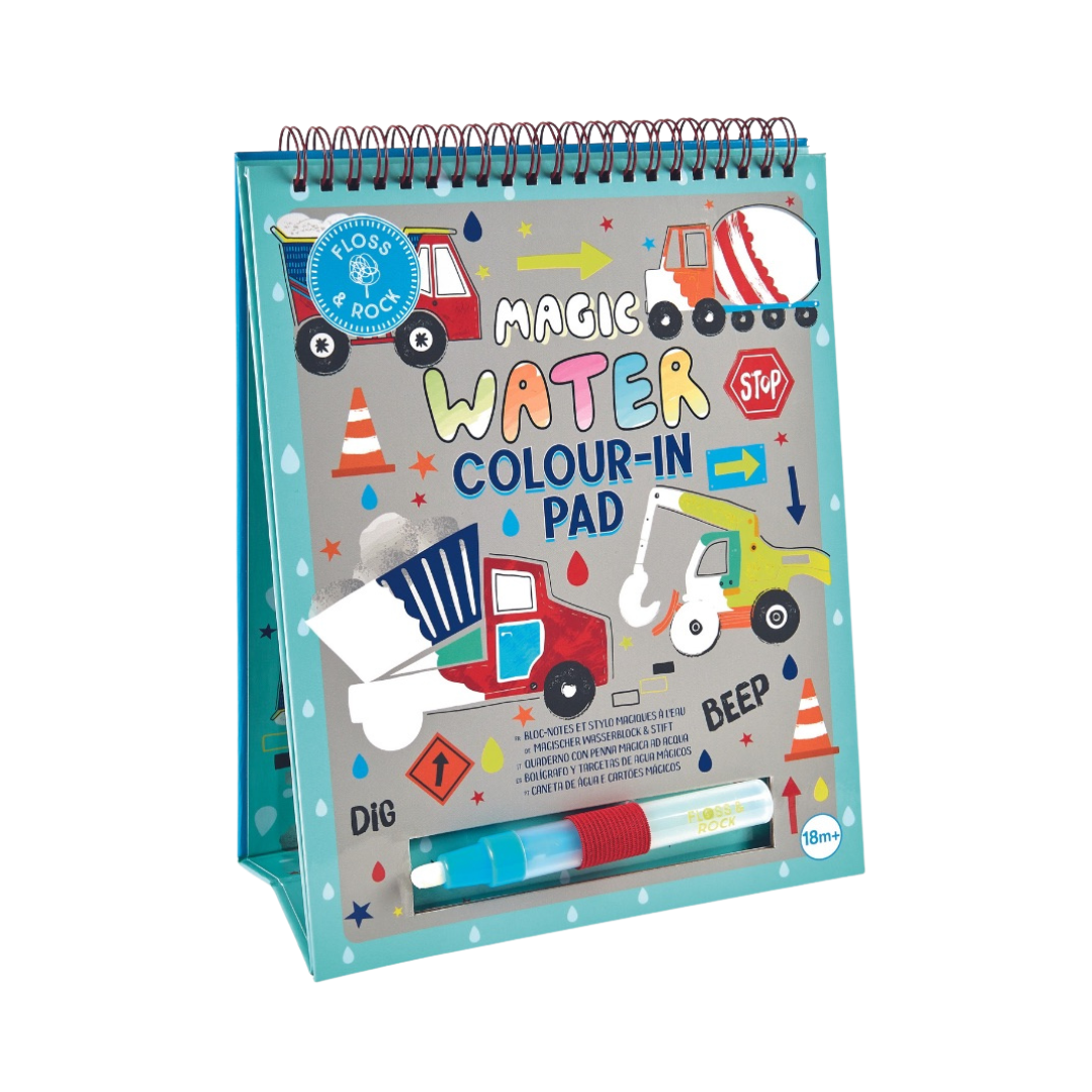 Magic Colour Changing Watercard Easel and Pen - Construction