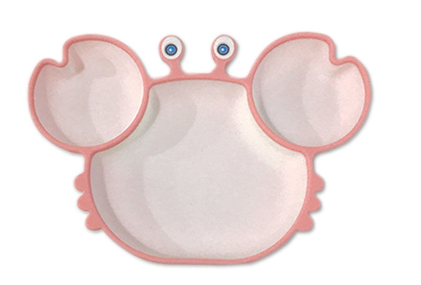 GoofyCub Silicone Baby Plate - Non-Slip Suction Bowl for Toddlers
