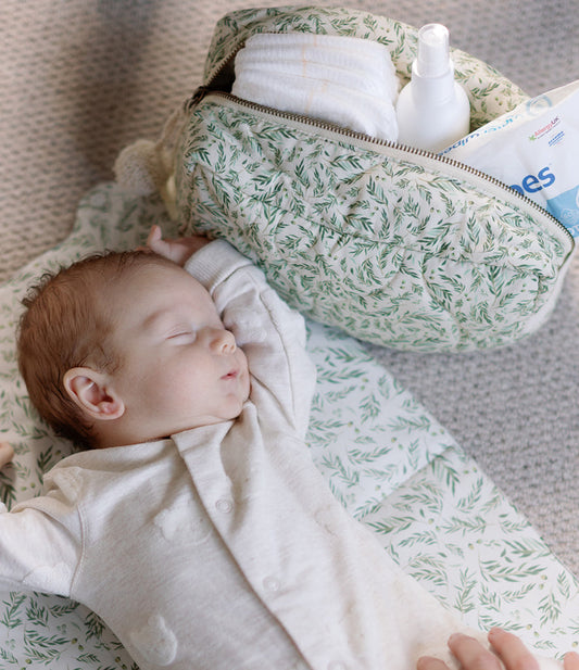 Quilted Washbag - Willow