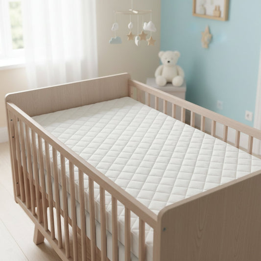 Luxury Air Flow Spring Interior Cot Bed Mattress 140 x 70 cm