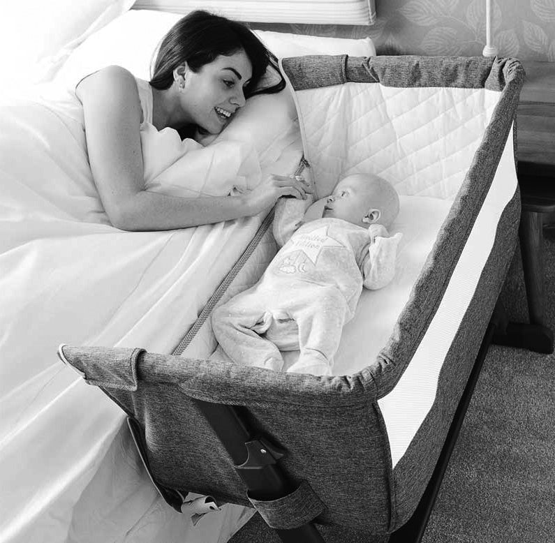 Safety Mattress for Cozi Sleeper Bedside Crib 86 x 47 cm