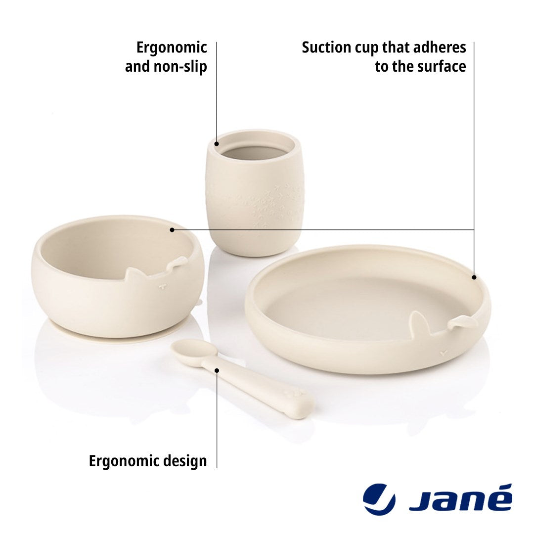 Silicone Bowl and Spoon Set - Perfect for Baby's First Meals