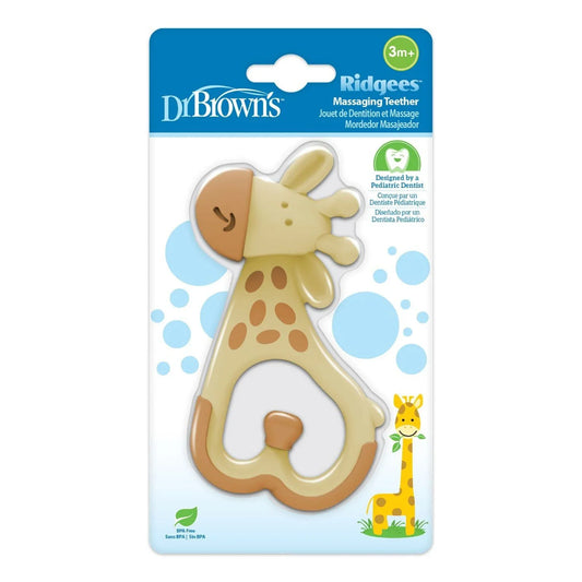 Anneau de dentition massant girafe Ridgees du Dr. Brown