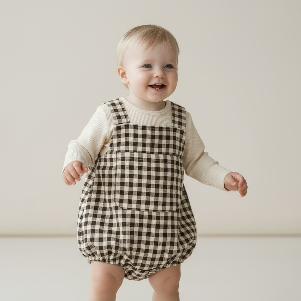 Lightweight Corduroy Baby Romper