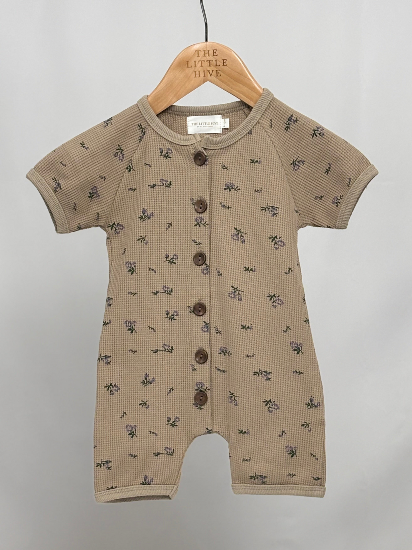 Baby Waffle Romper