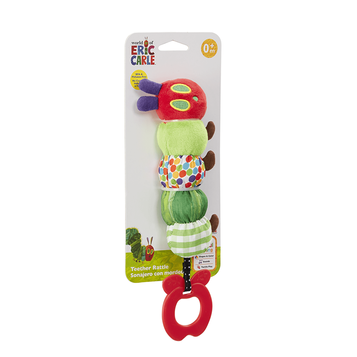 World Of Eric Carle The Very Hungry Caterpillar Teether Rattle – The ...