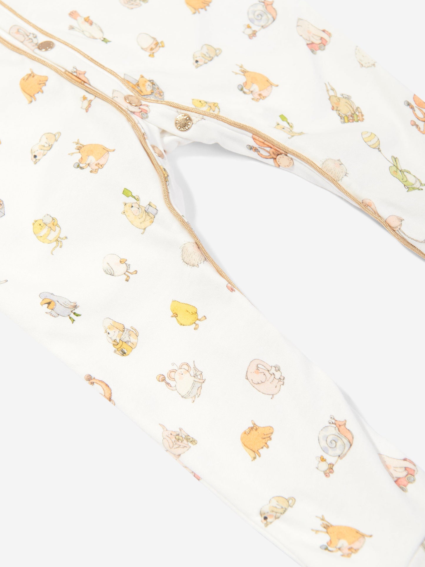 Atelier Choux Baby Choux Classic Playsuit in White