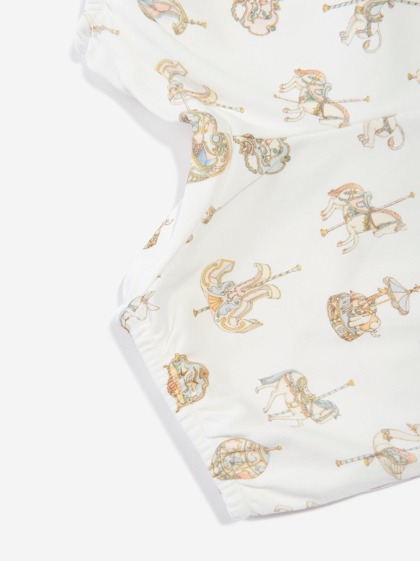 Atelier Choux Baby Carousel Bloomers in White
