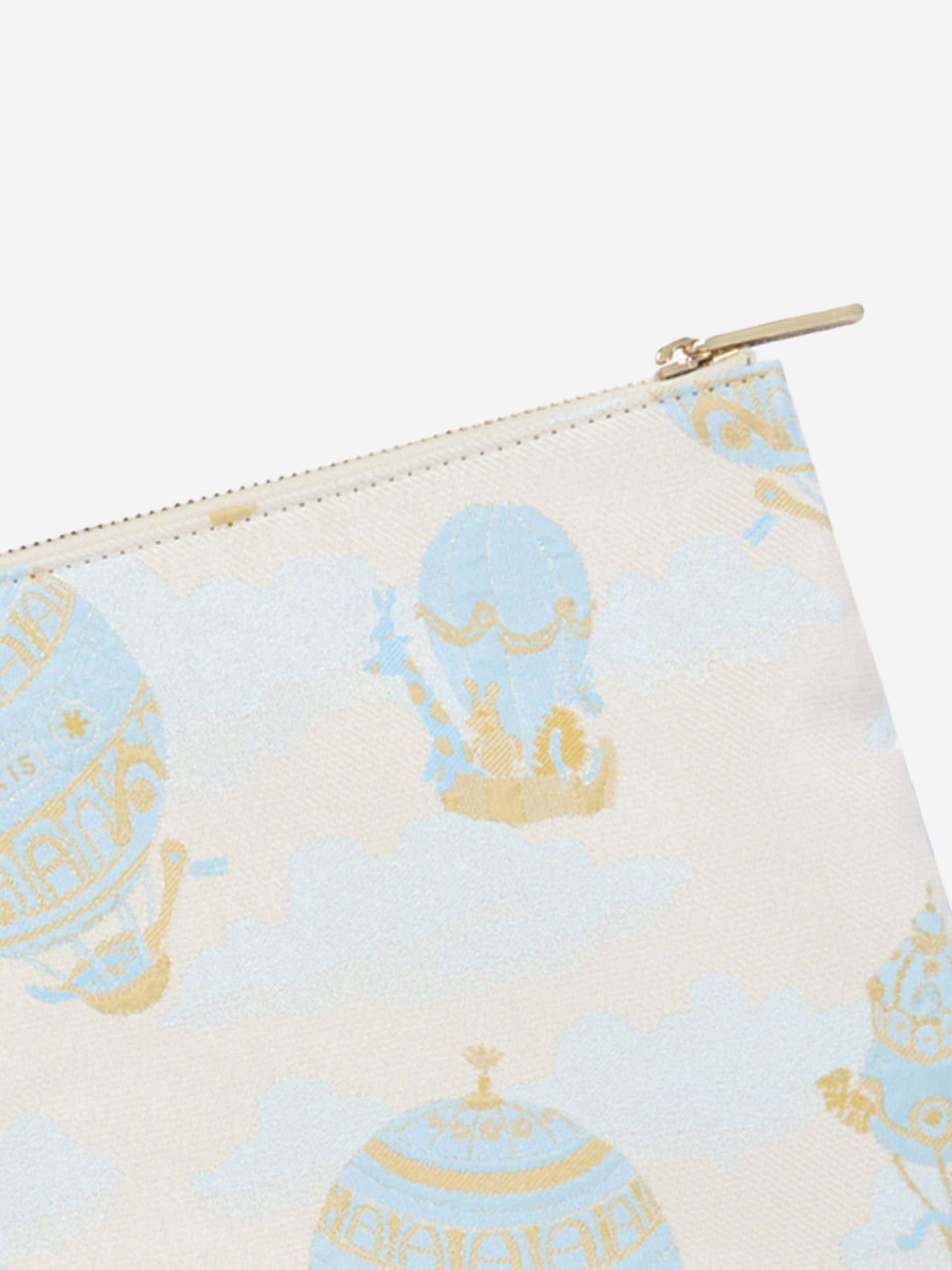 Atelier Choux Baby Hot Air Balloons Pouch in Blue (31cm)