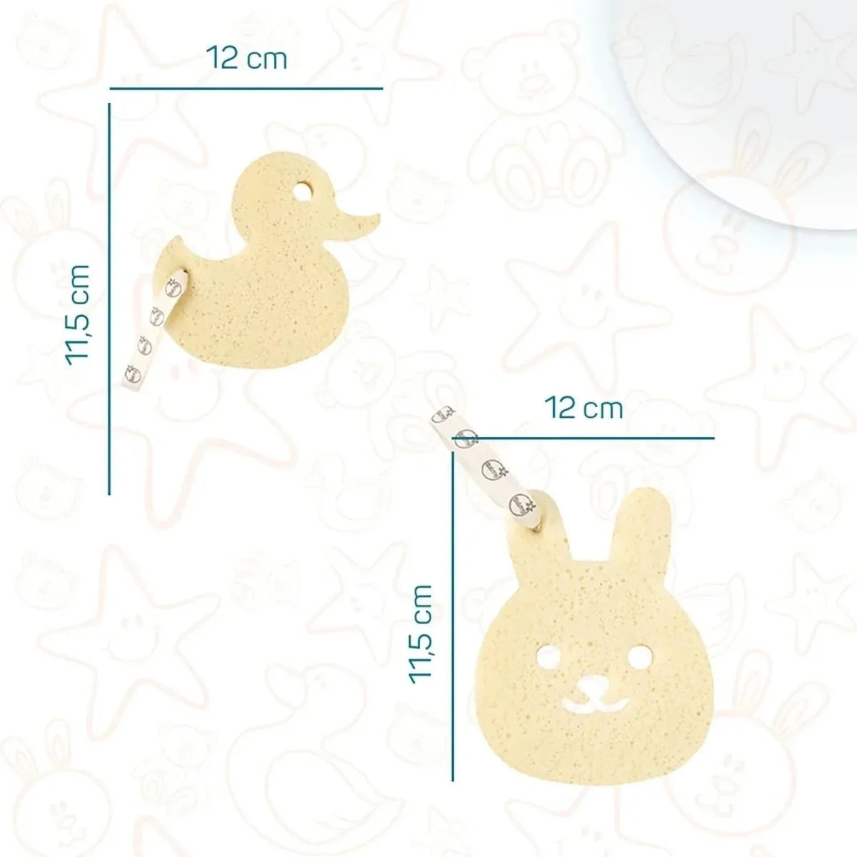 Balmy Baby Bath Sponge Assorted