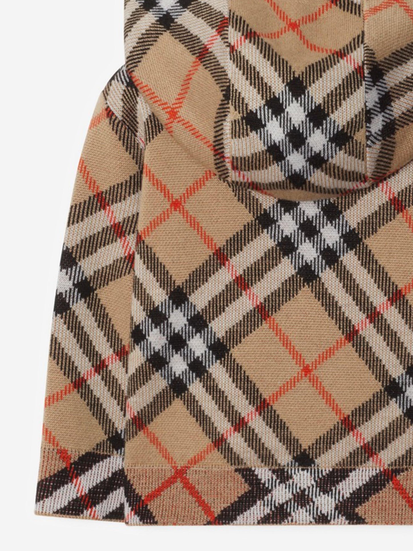 Burberry Baby Boys Mini Jimmy Check Zip Up Top in Beige