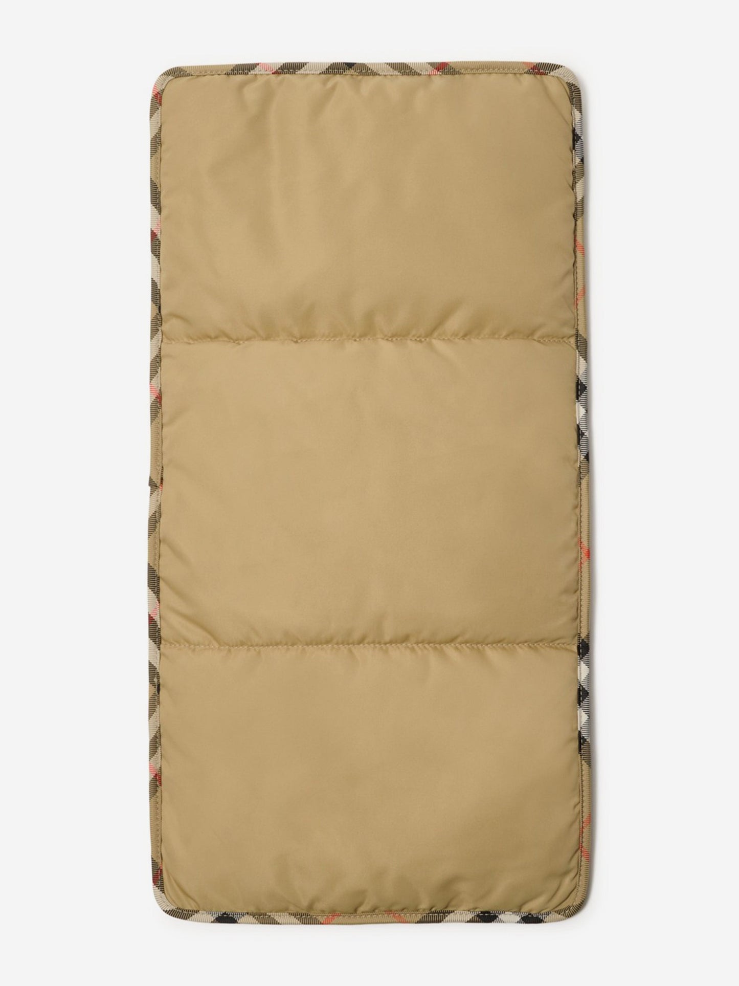 Burberry Baby Norwich Check Changing Bag in Beige (41cm)