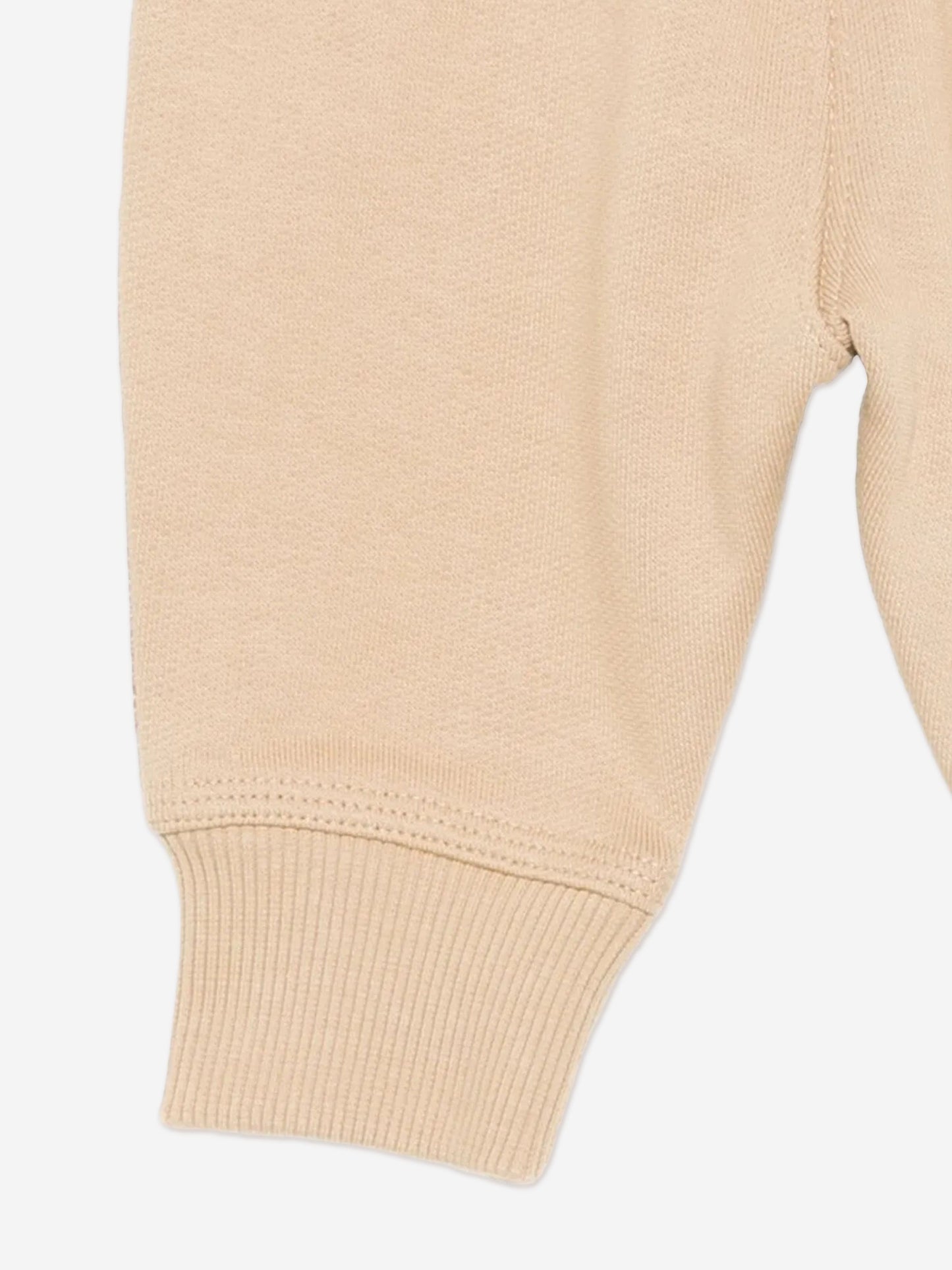Burberry Baby Boys Mini Jackson Check Tape Joggers in Beige
