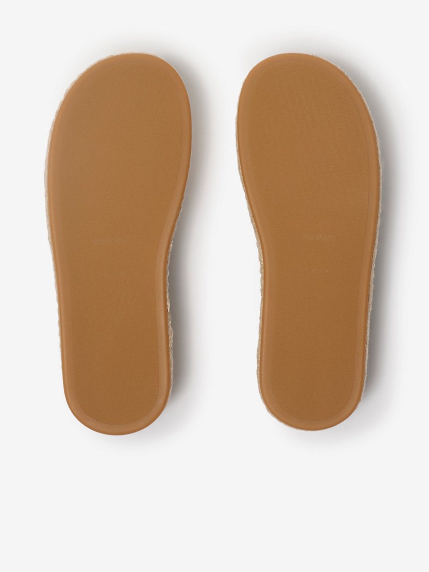Burberry Kids Maidstone Twill Check Espadrilles in Beige