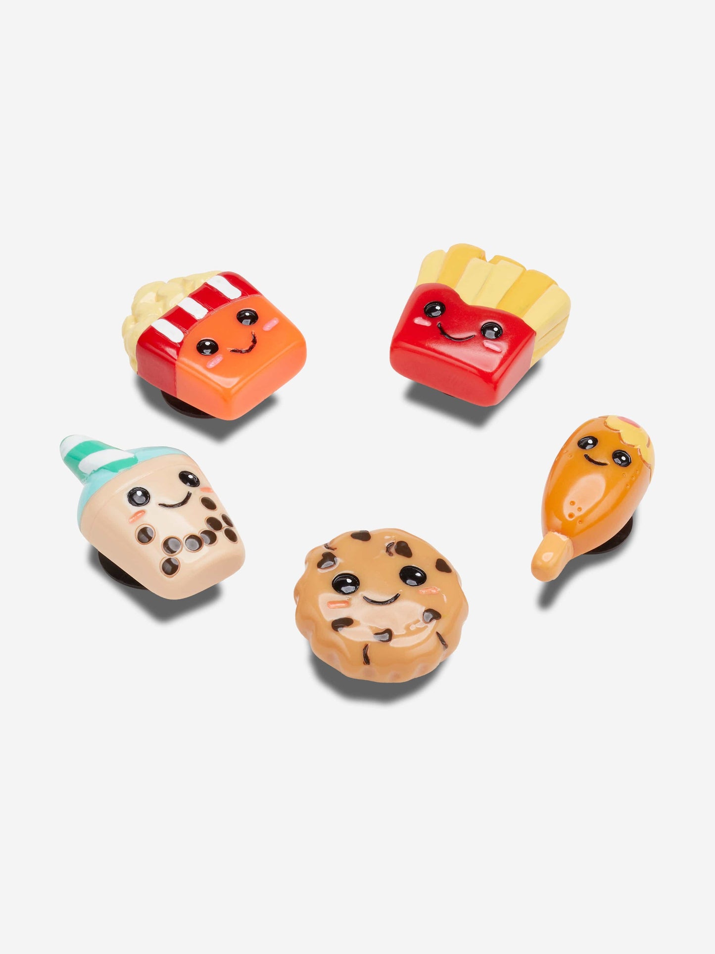 Crocs Kids Bad But Cute Foods Jibbitz™ 5 Pack in Multicolour