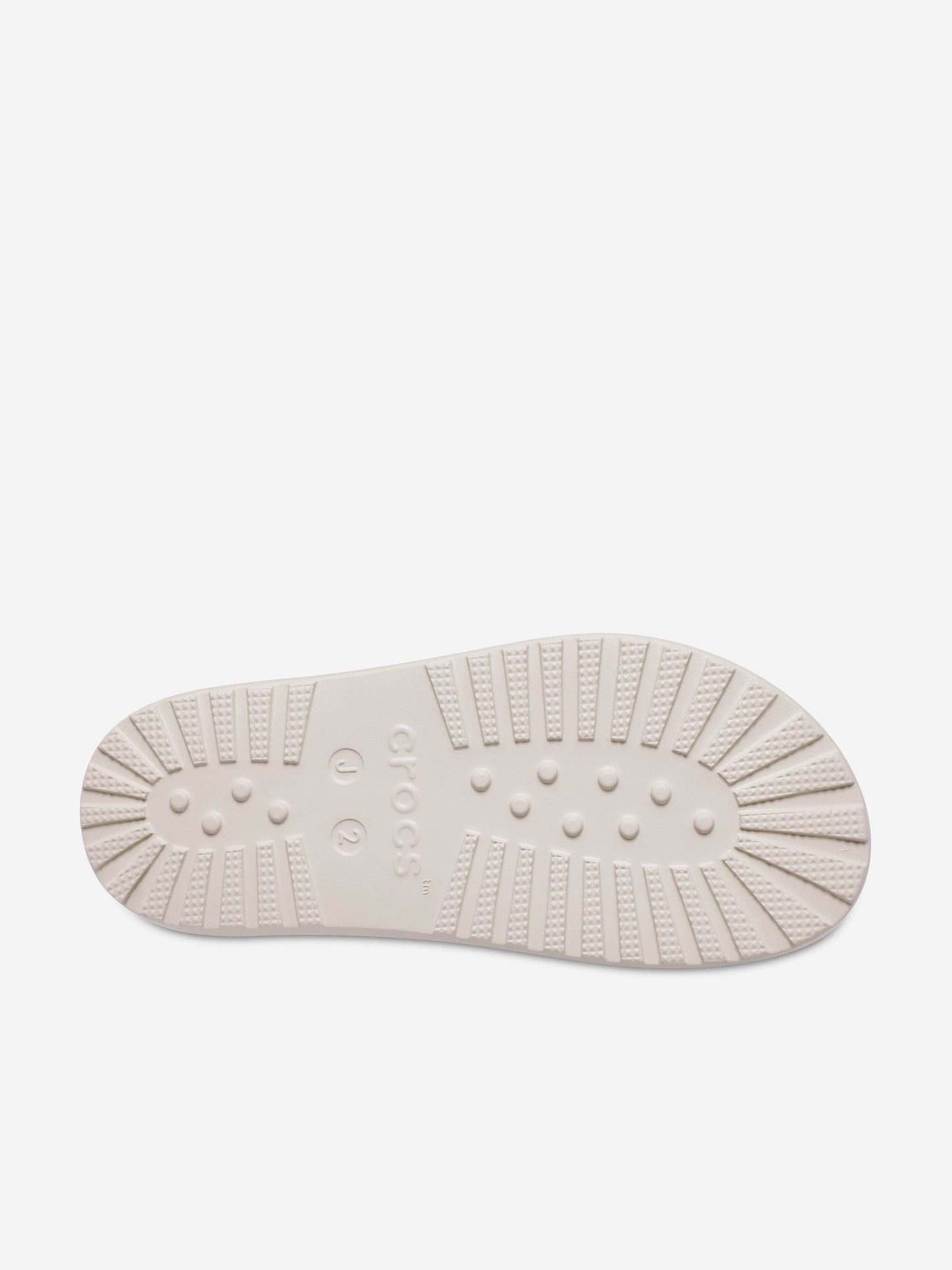 Crocs Girls Classic Fisherman Sandals in Beige