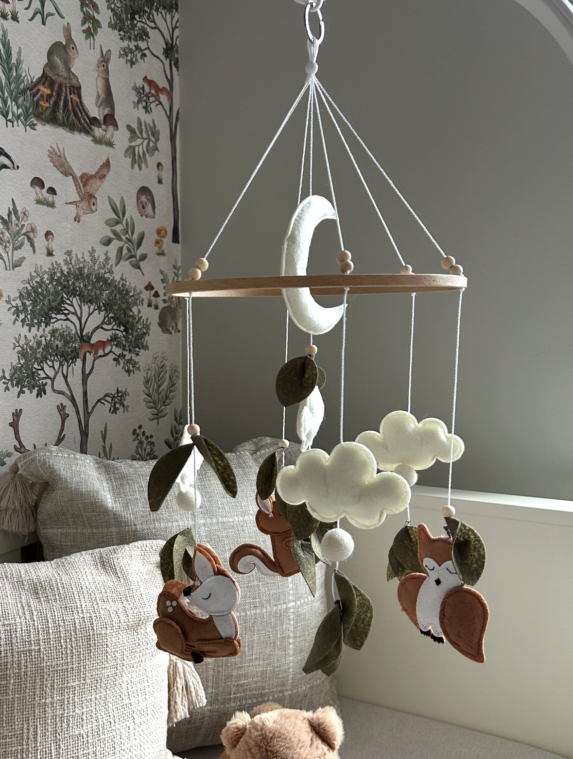 The Moonlit Forest Cot Mobile