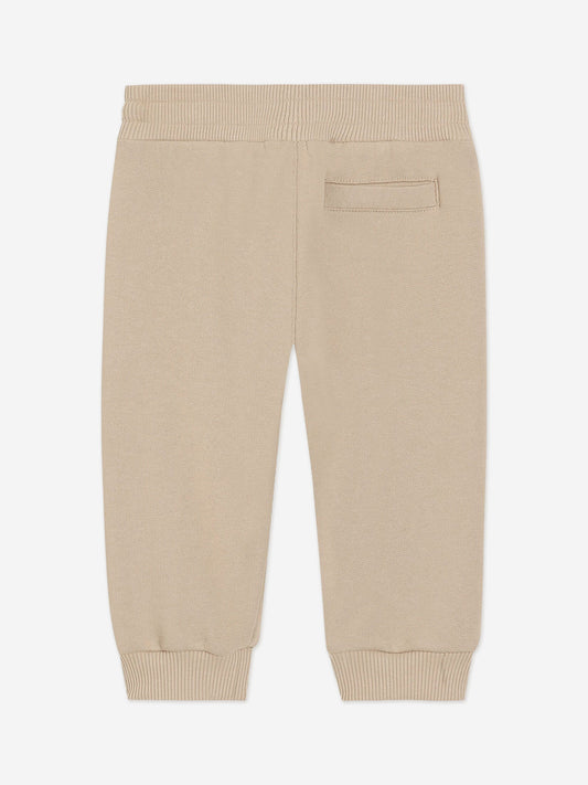 Dolce & Gabbana Baby Boys Logo Joggers in Beige