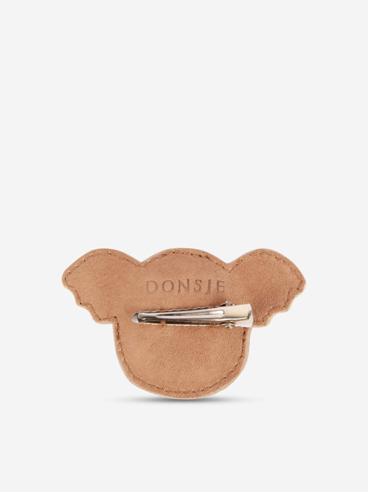 Donsje Girls Josy Classic Koala Hair Clip in Beige