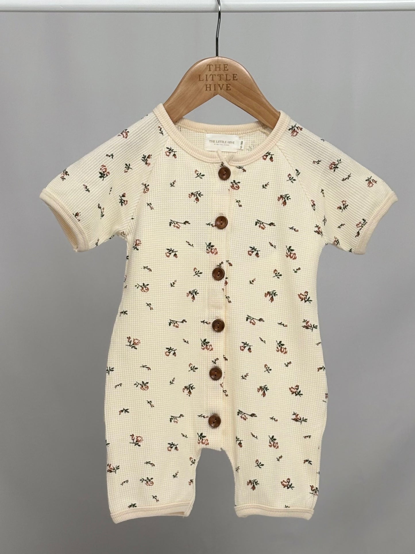 Baby Waffle Romper