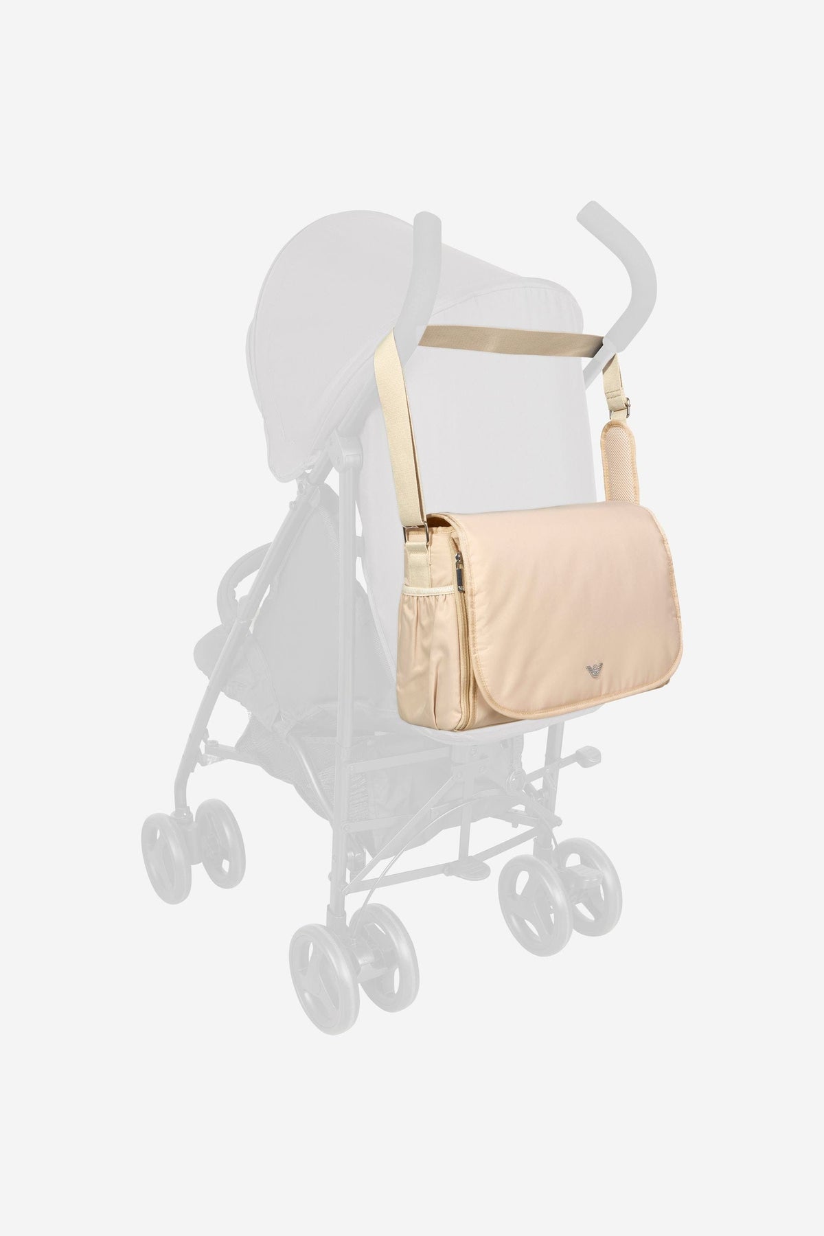 Emporio Armani Baby Logo Changing Bag in Beige (36cm)