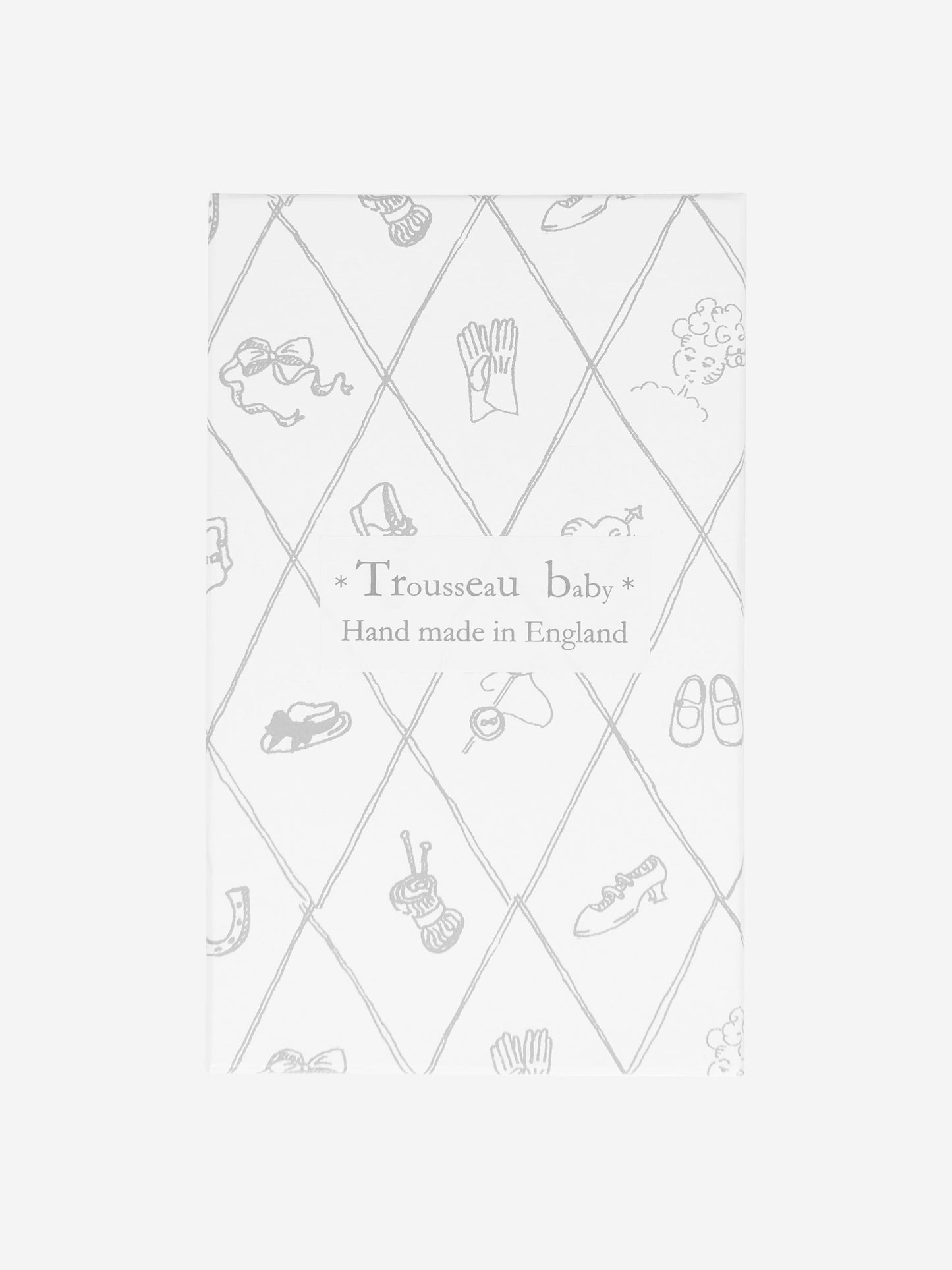 English Trousseau Baby Star Money Box in Silver