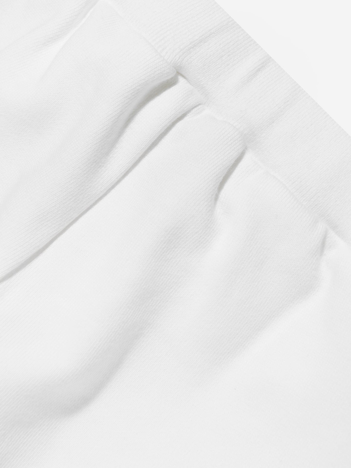 Fendi Baby Logo Joggers in White
