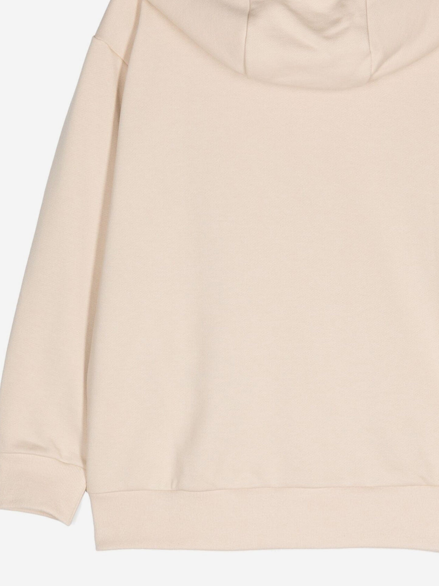 Fendi Kids Logo Zip Up Top in Beige