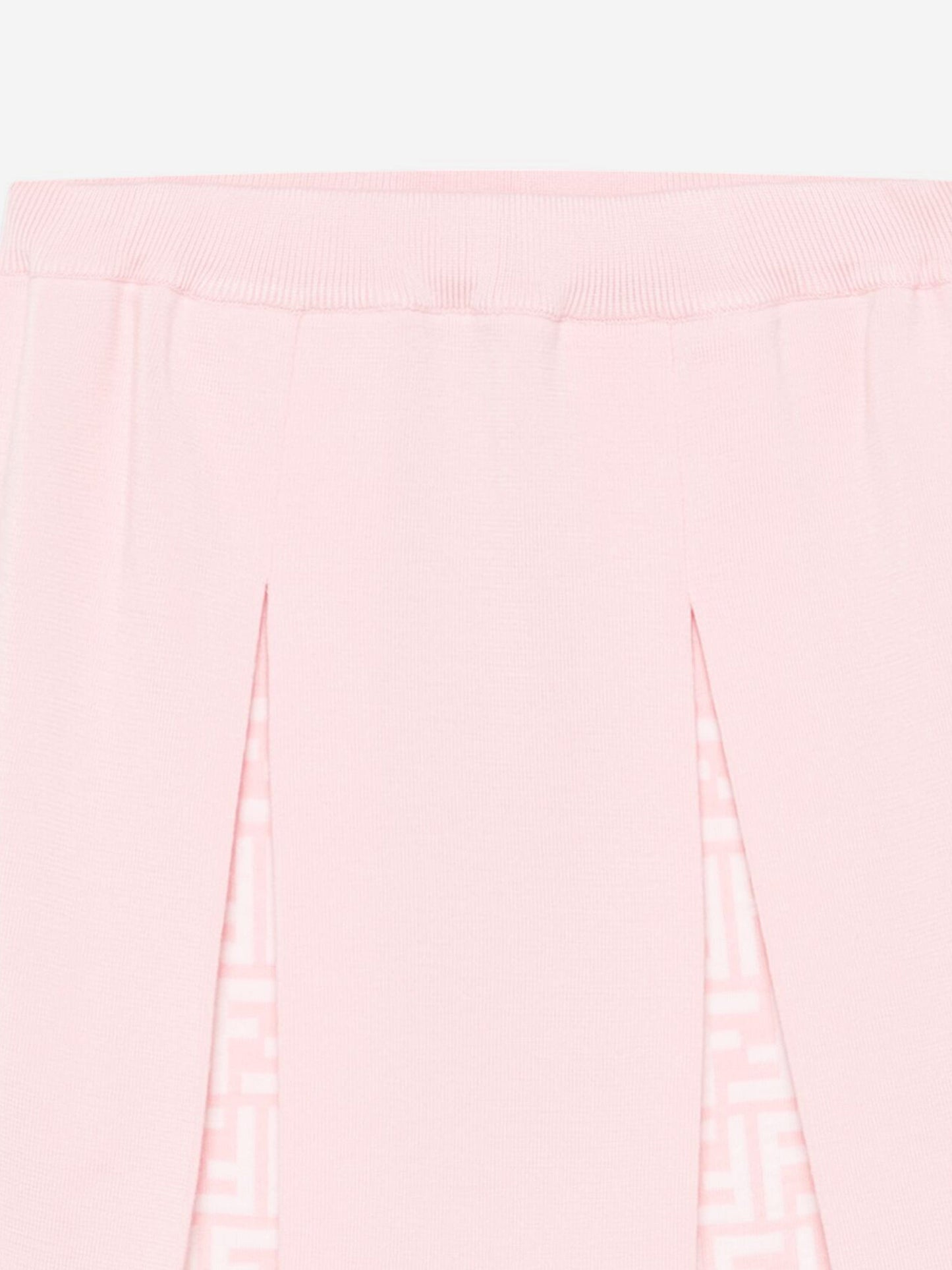 Fendi Girls Wool Skirt in Pink