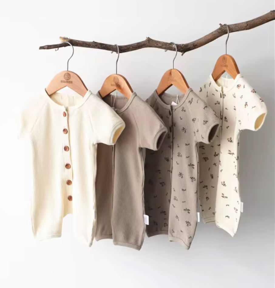 Baby Waffle Romper
