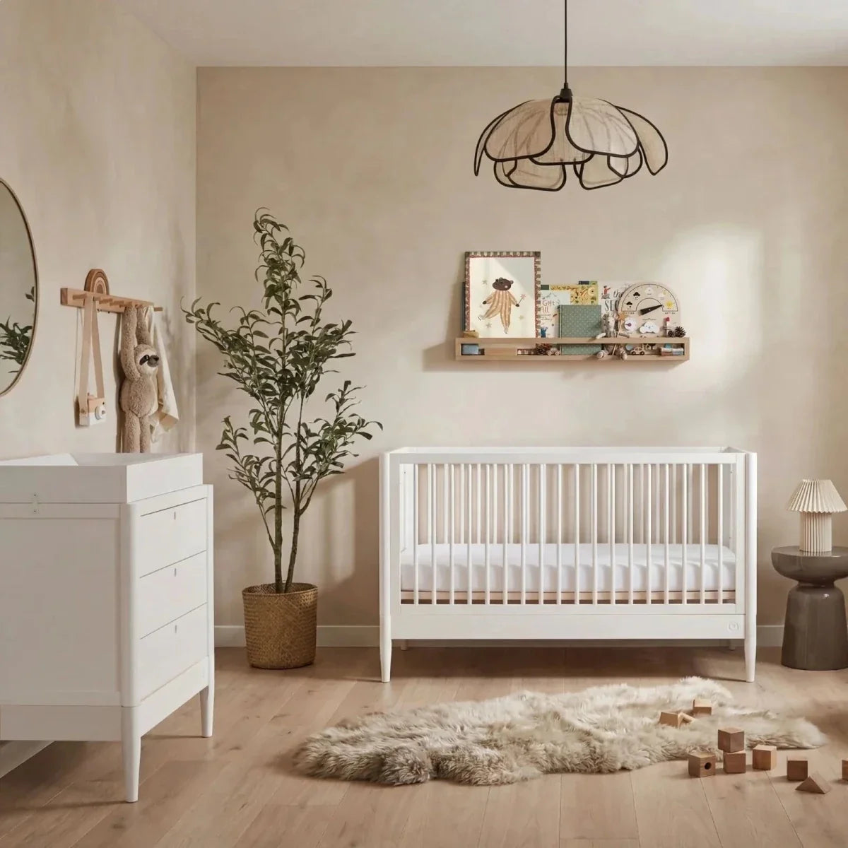 Gaia Baby Eos Dresser - All White