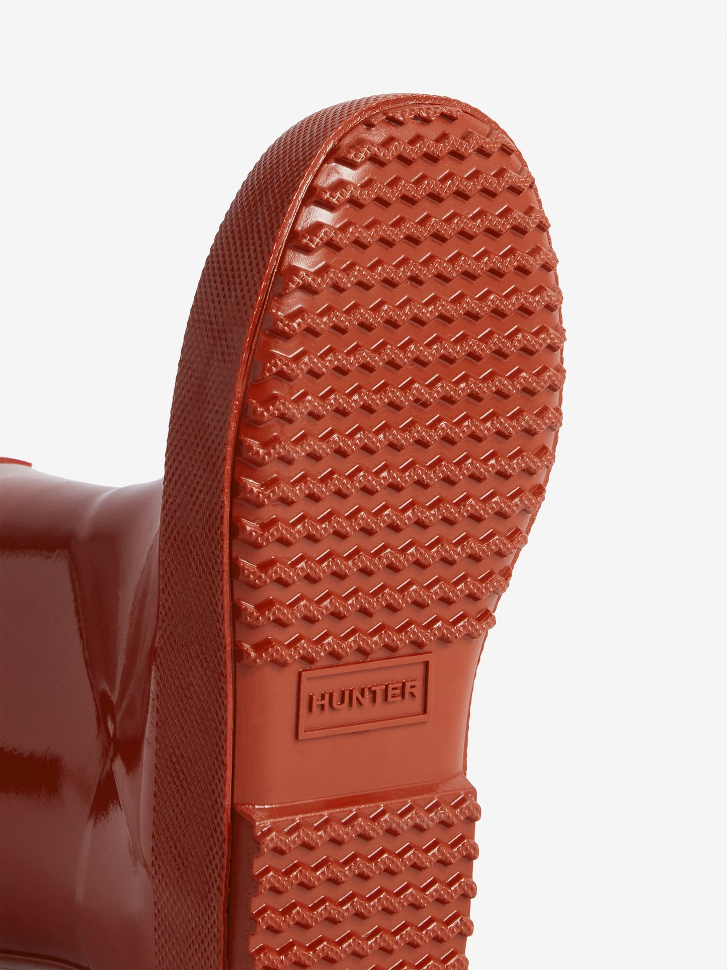 Hunter Kids First Gloss Wellington Boots in Red
