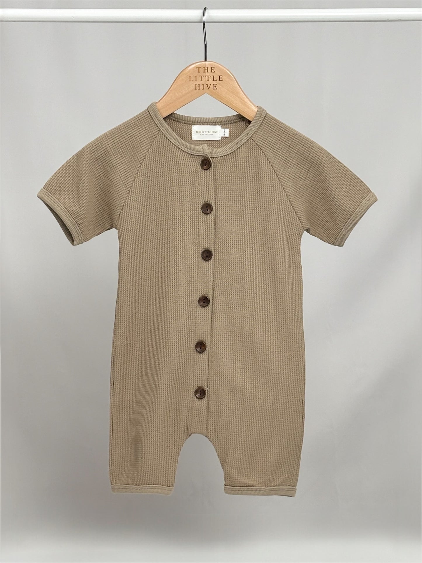 Baby Waffle Romper