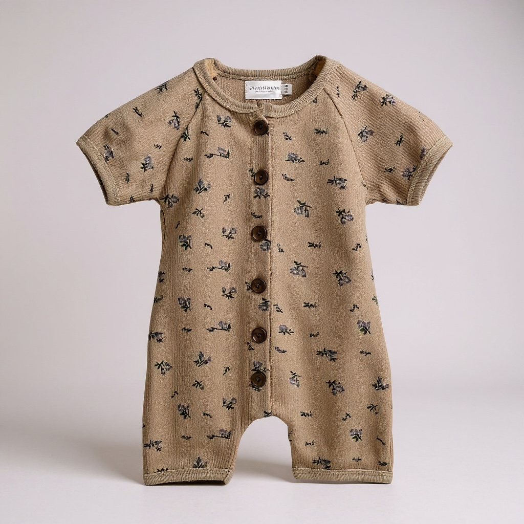 Baby Waffle Romper
