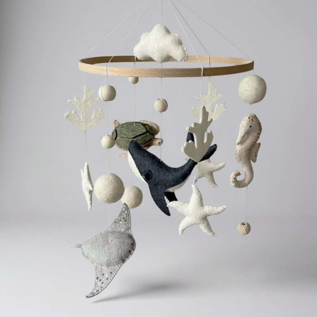 Ocean Whispers Cot Mobile