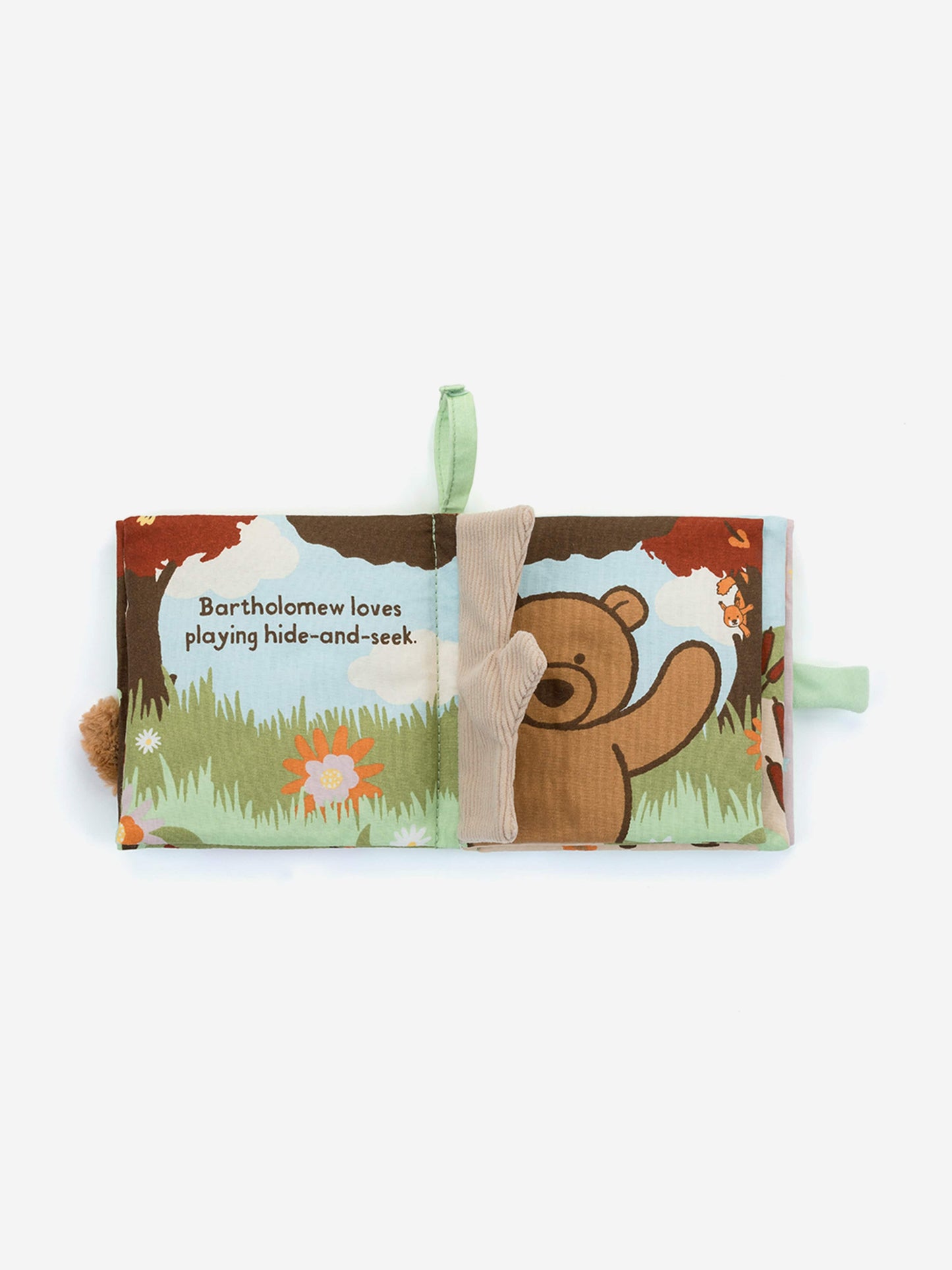 Jellycat Bartholomew Bear Loves You Book in Green