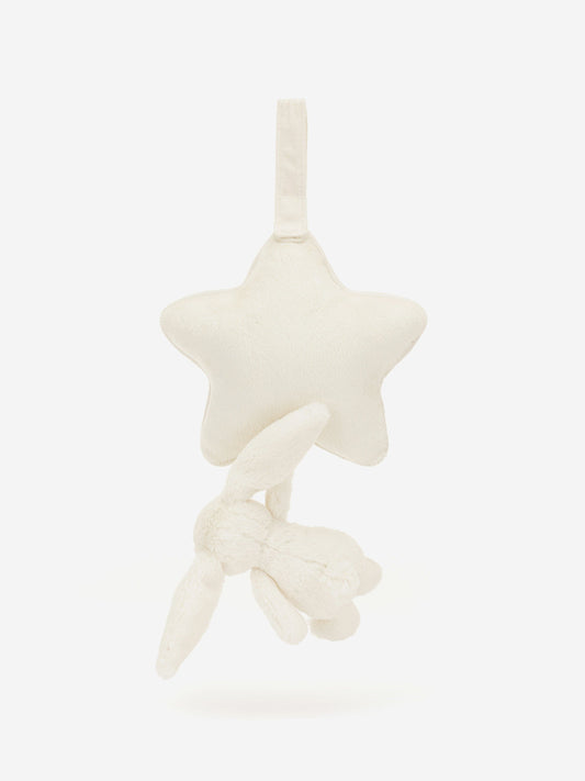 Jellycat Bashful Bunny Musical Pull in White (30 CM)