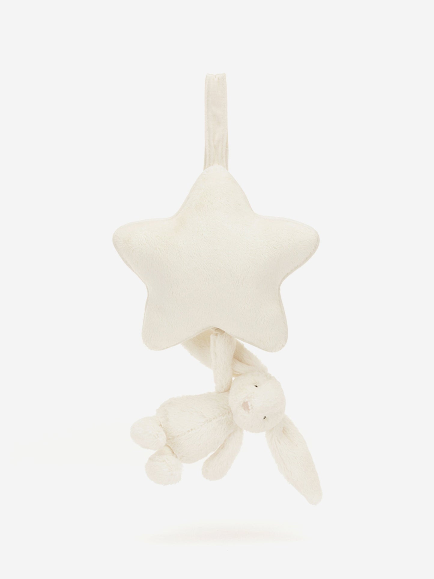 Jellycat Bashful Bunny Musical Pull in White (30 CM)