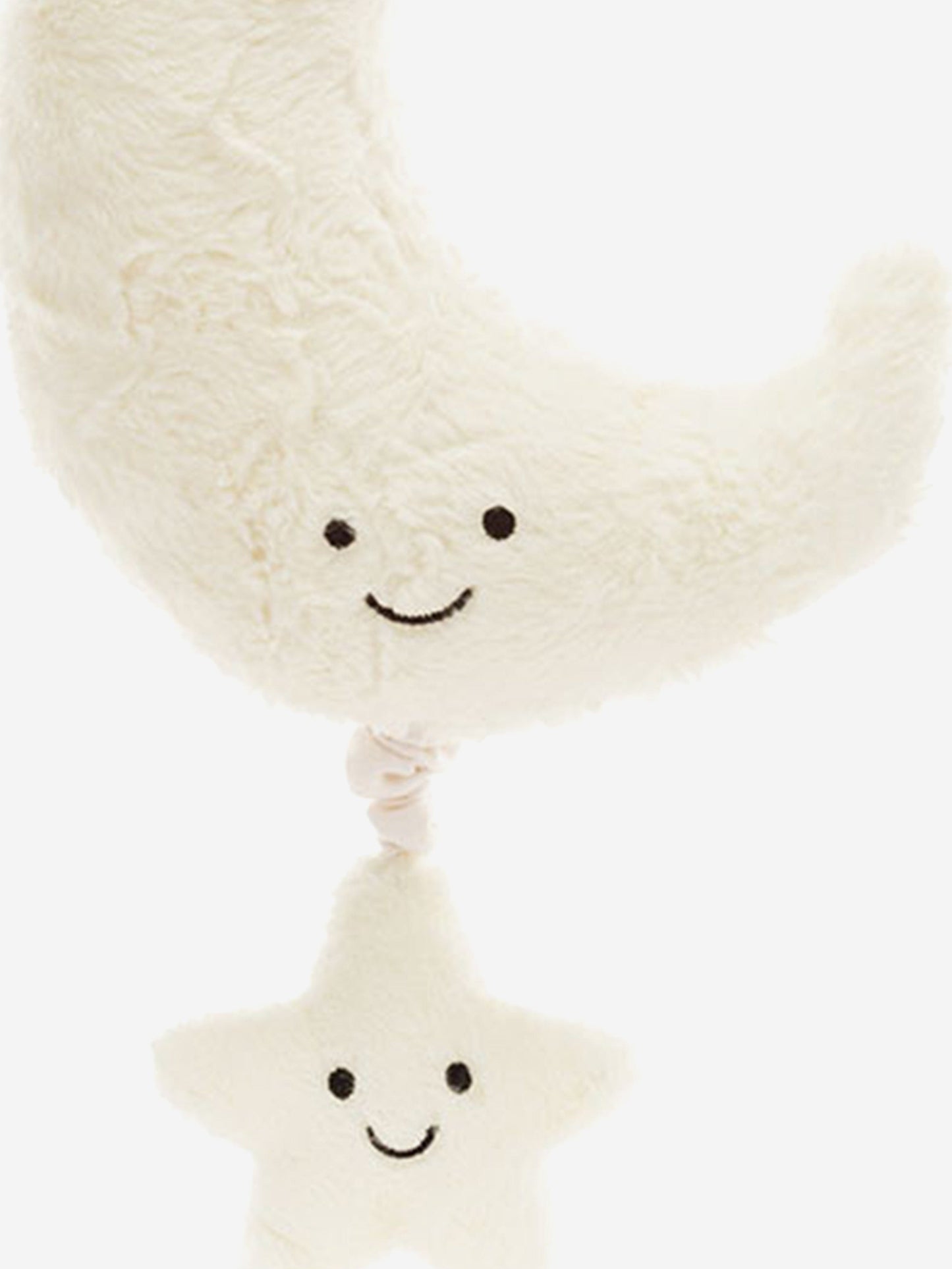 Jellycat Amuseables Moon Musical Pull in White (28 CM)
