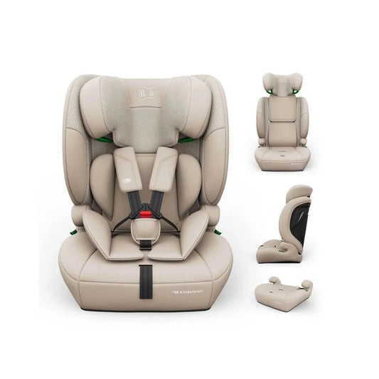 Kinderkraft Comfort Up 2 Plus Group 1/2/3 i-Size Car Seat - Beige