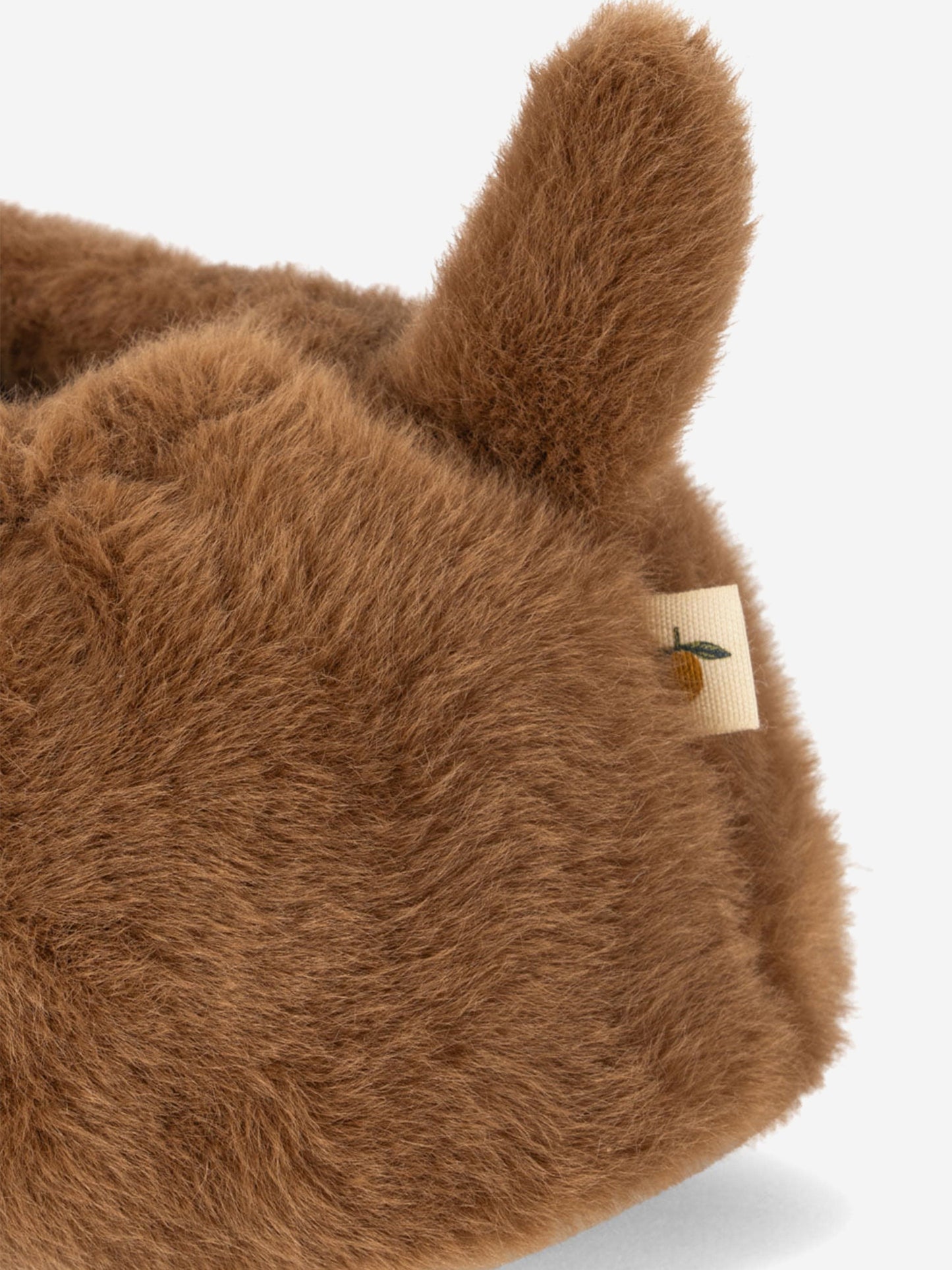 Konges Sløjd Kids Sausage Dog Footies in Brown