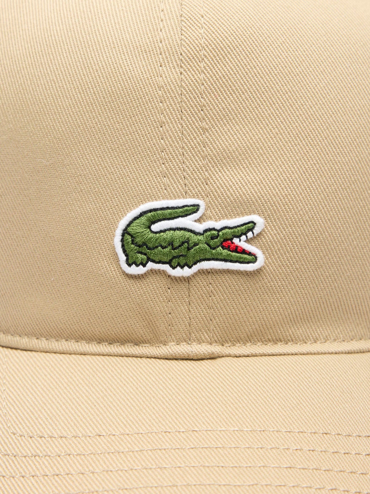 Lacoste Kids Logo Cap in Beige
