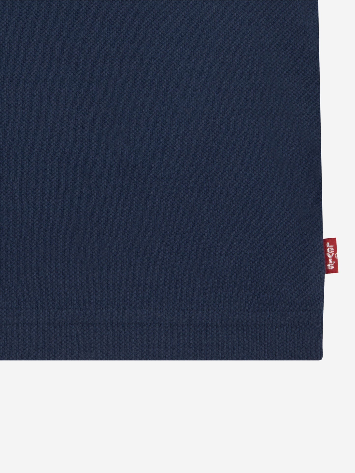 Levi's Boys Back Neck Tape Polo Shirt in Navy