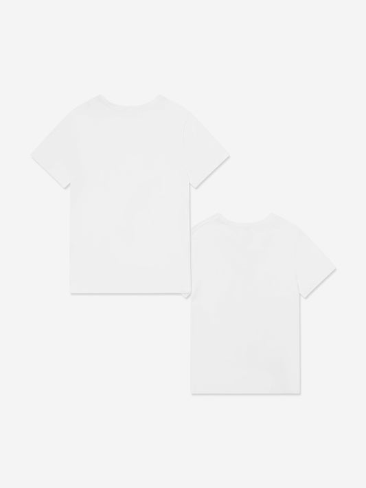 Levi's Kids 2 Pack Crew Neck T-Shirt Set in White