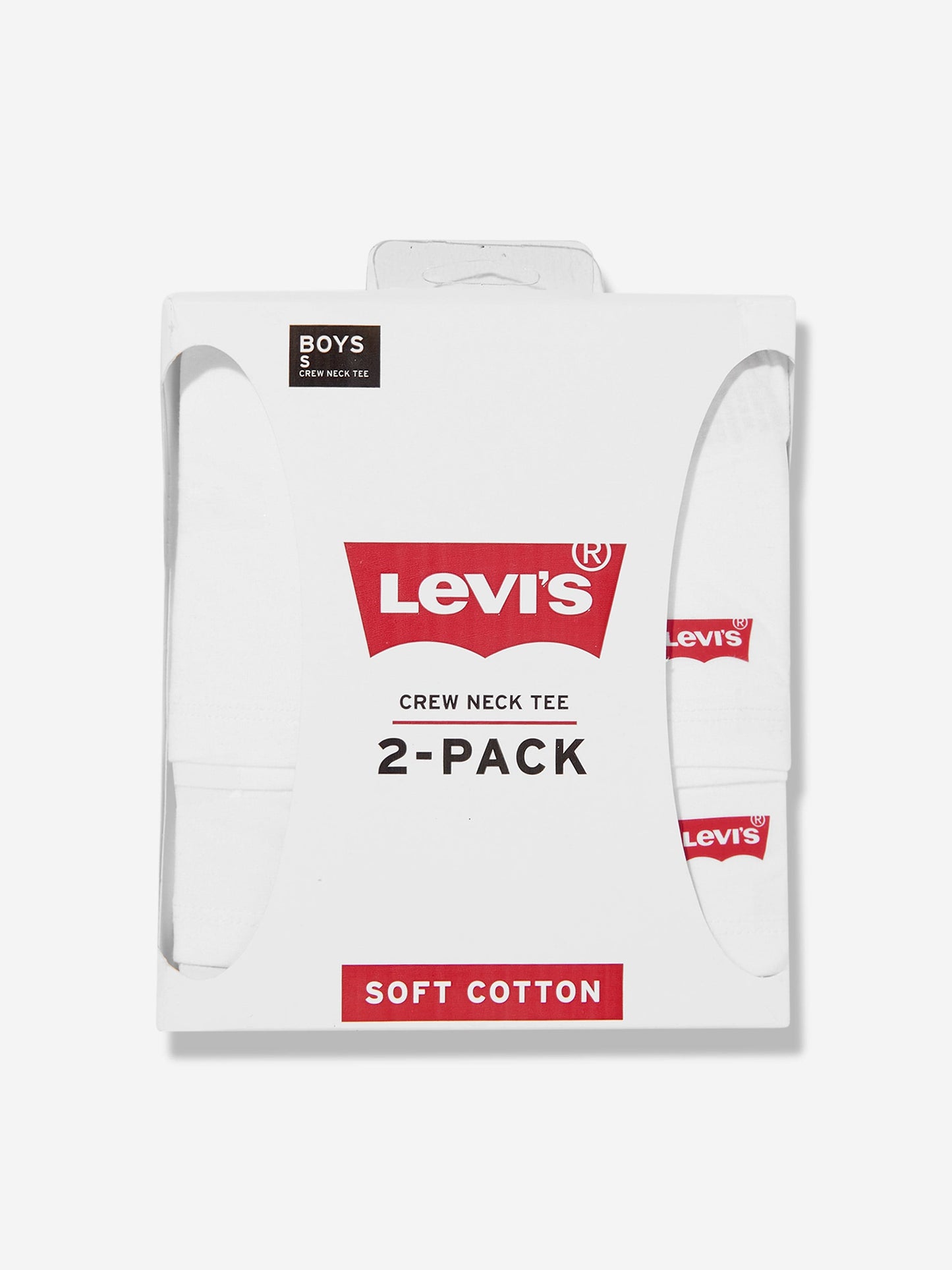 Levi's Kids 2 Pack Crew Neck T-Shirt Set in White