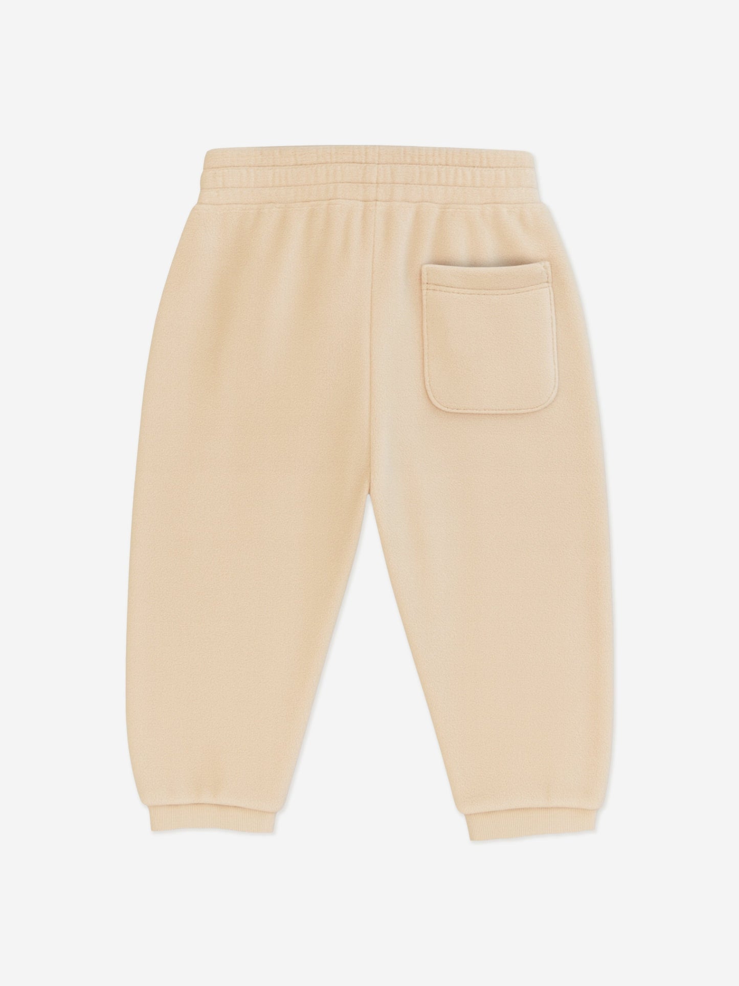 Mininio Baby Cotton Fleece Tracksuit in Beige