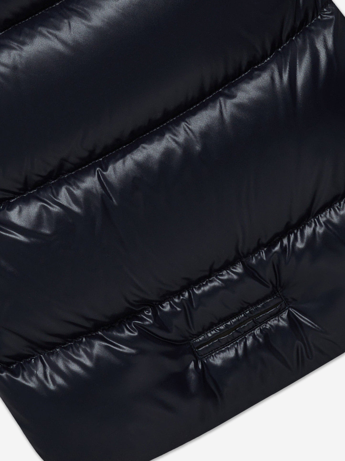Moncler Enfant Baby Down Padded Nest in Navy