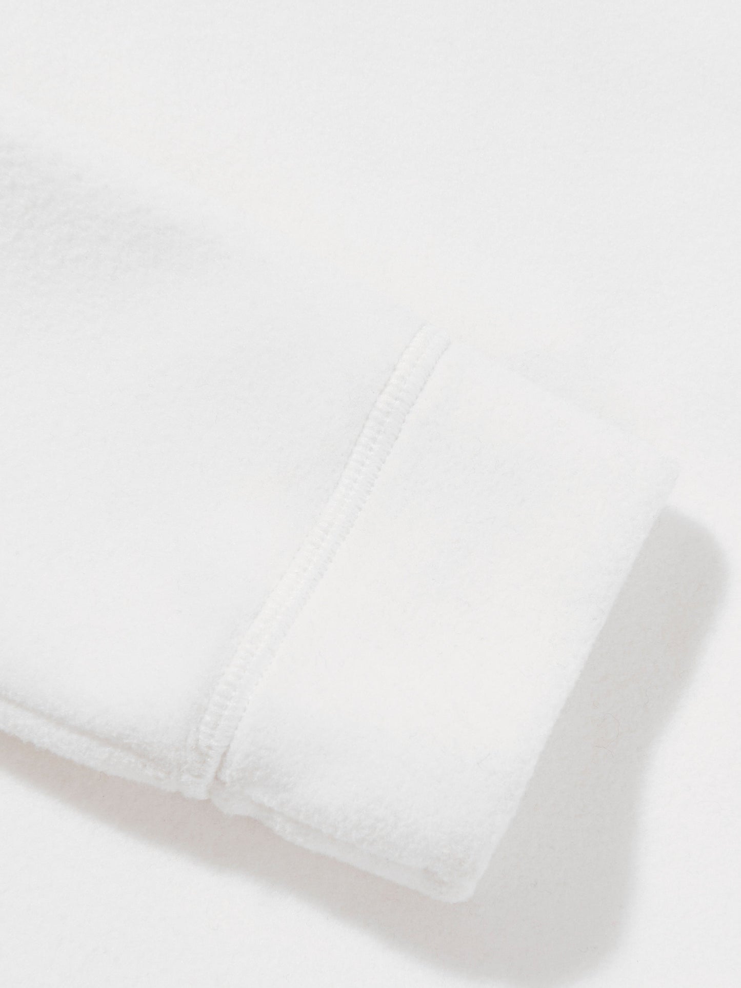 Moncler Enfant Kids Grenoble Half Zip Sweatshirt in White