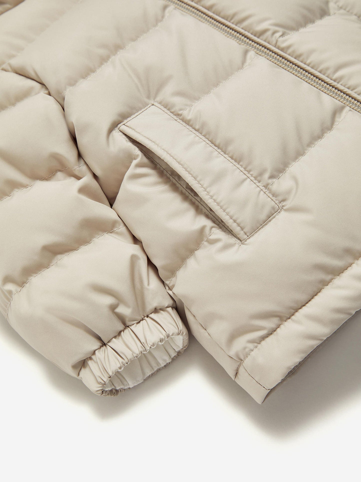 Moncler Enfant Baby Boys Down Padded Najan Jacket in Beige